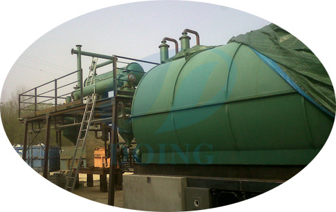 Italy customer installed waste plastic pyrolysis plant to oil successfully