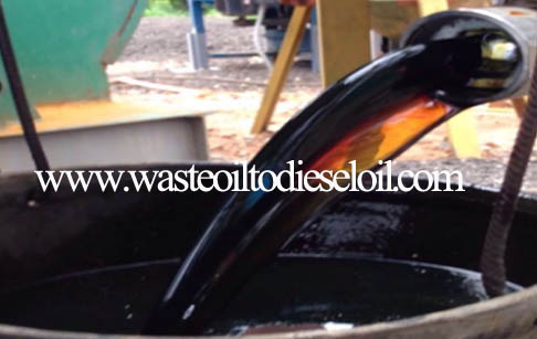 Crude oil distillating plant operation vedio in Col