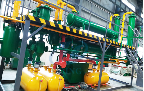 Tyre pyrolysis plant for sale