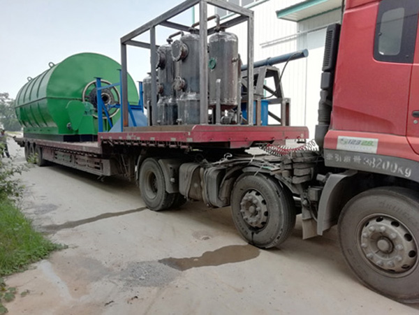 tire pyrolysis plant