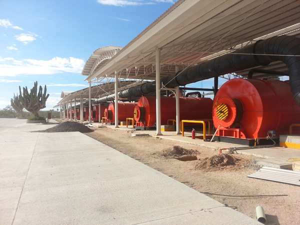 tire pyrolysis plant