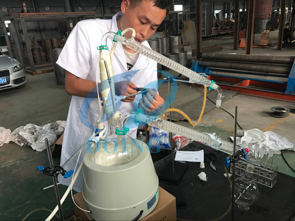 catalytic fractionation refining working process experiment