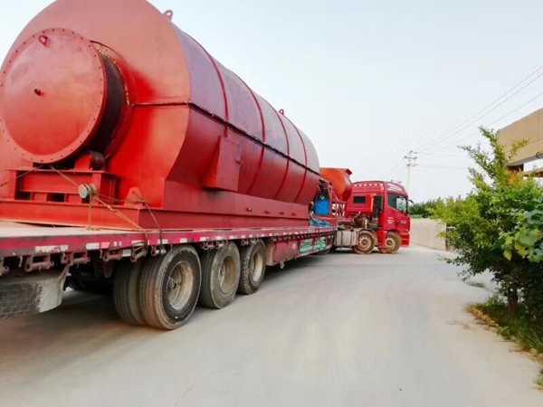 Colombia waste plastic pyrolysis plant delivered