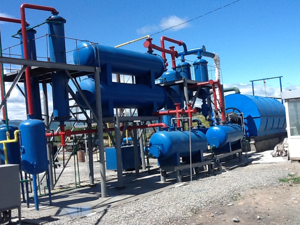 used tyre recycling plant