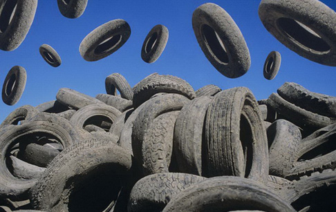 How to recycle waste tyres?