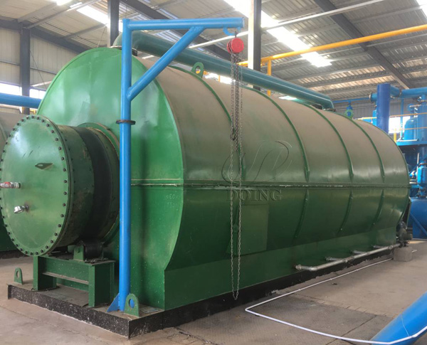 waste tyre pyrolysis plant