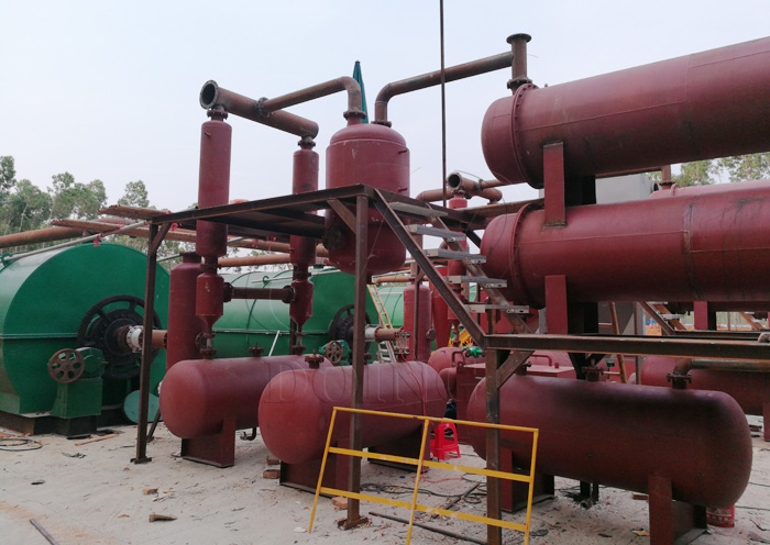 tyre oil pyrolysis plant