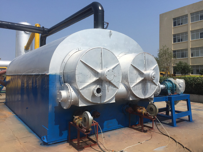 automatic continuous waste tyre pyrolysis plant