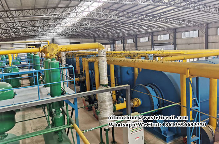 tire to oil recycling machine