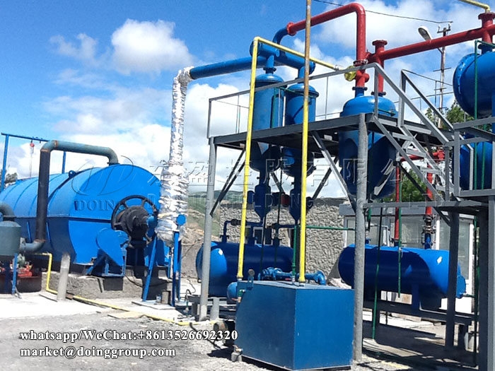 tire pyrolysis plant