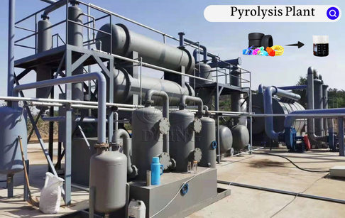 How much does a 10TPD waste tire pyrolysis machine cost?