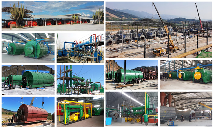 pyrolysis equipment project cases