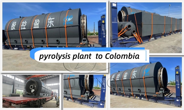pyrolysis machine in Colombia