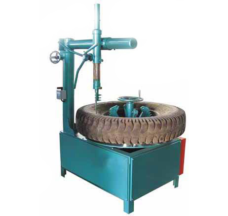 waste tyre circle cutting machine