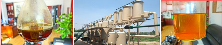 Oil Extraction Plant Using Waste Tyres