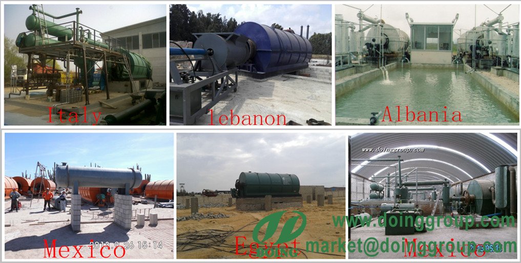 plastic oil manufacturing process pyrolysis plant