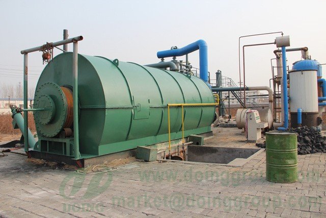 tire pyrolysis plant