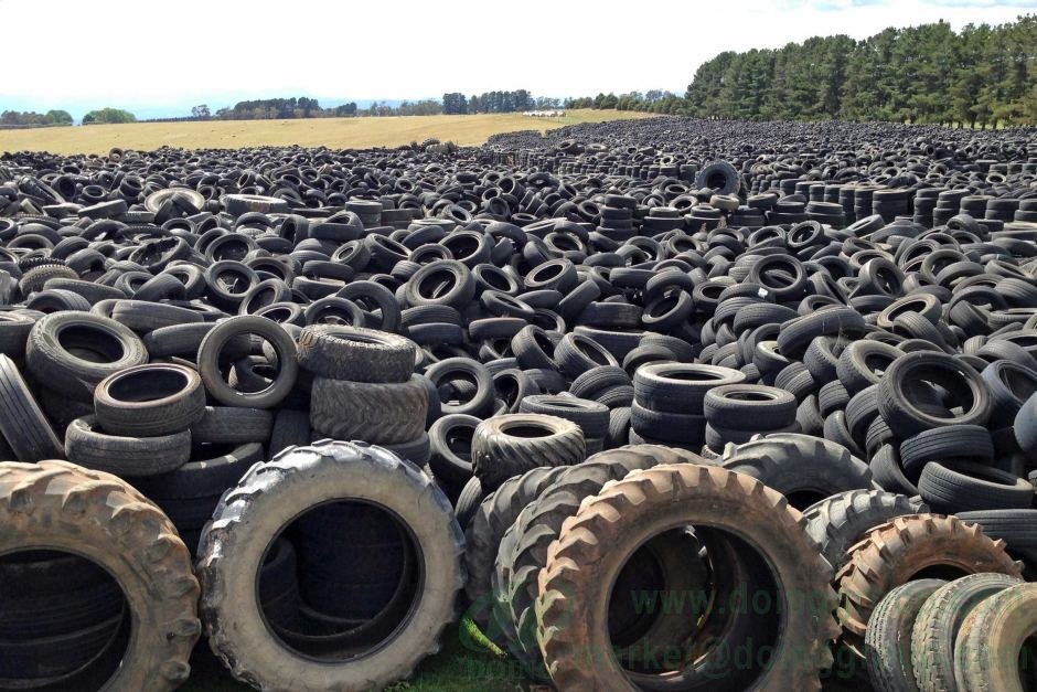 why recycling waste tyre