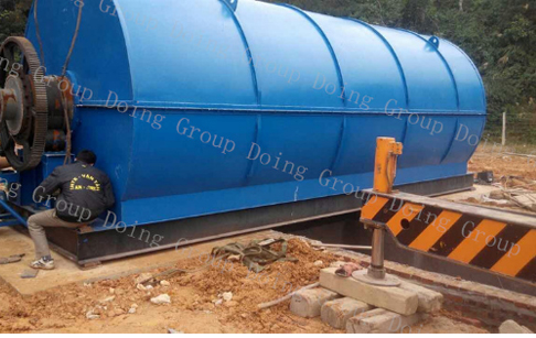 waste plastic pyrolysis plant