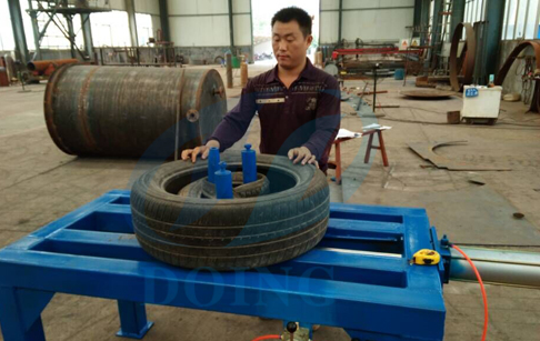 DOING tyre doubling machine for sale