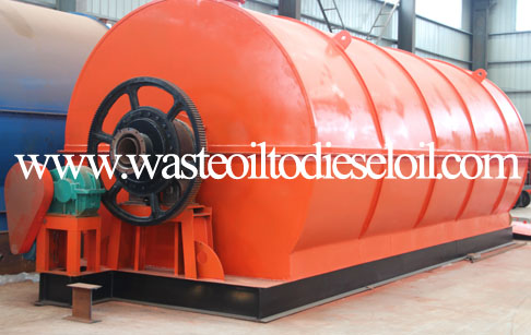 waste tyre recycling plant machinery