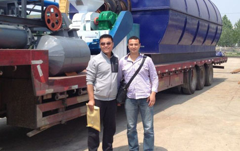 tyre pyrolysis plant