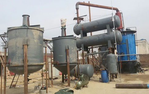 waste oil to diesel fuel plant