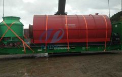 Egypt customer bought waste tyre pyrolysis plant will be delivery