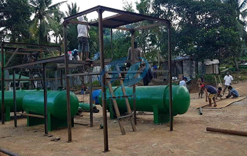 tyre recycling plant