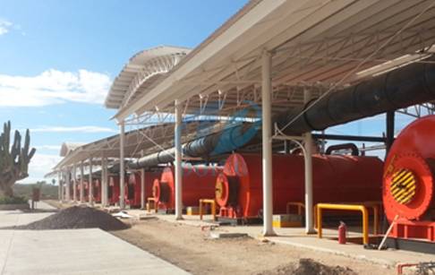 tyre pyrolysis plant