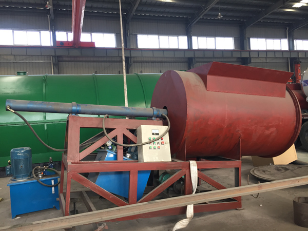 Chile 10T tyre pyrolysis plant