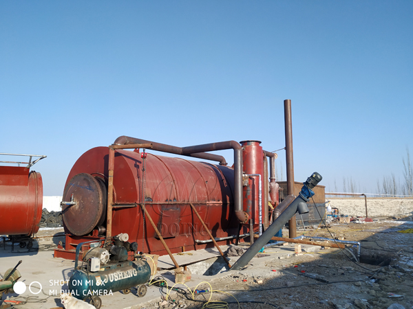 waste tyre pyrolysis plant