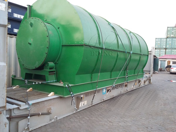 plastic recycling pyrolysis plant