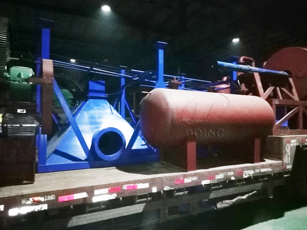 tyre to oil plant