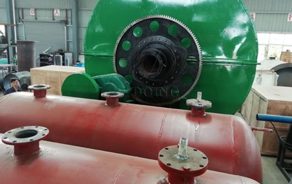 waste tire to fuel oil machine