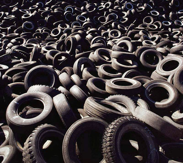 old tire pyrolysis