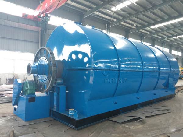 tyre pyrolysis plant