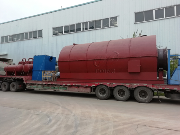 waste plastic pyrolysis plant