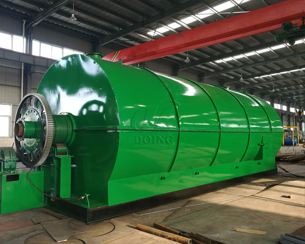 waste tire pyrolysis plant