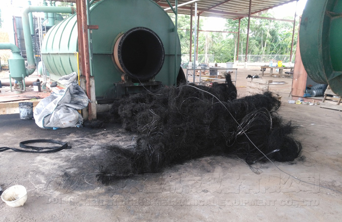 waste tyre pyrolysis plant