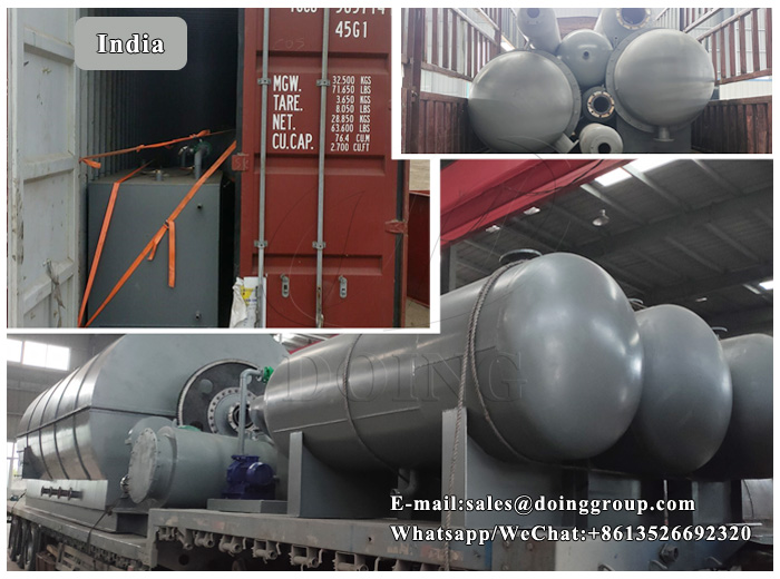 waste tyre pyrolysis plant