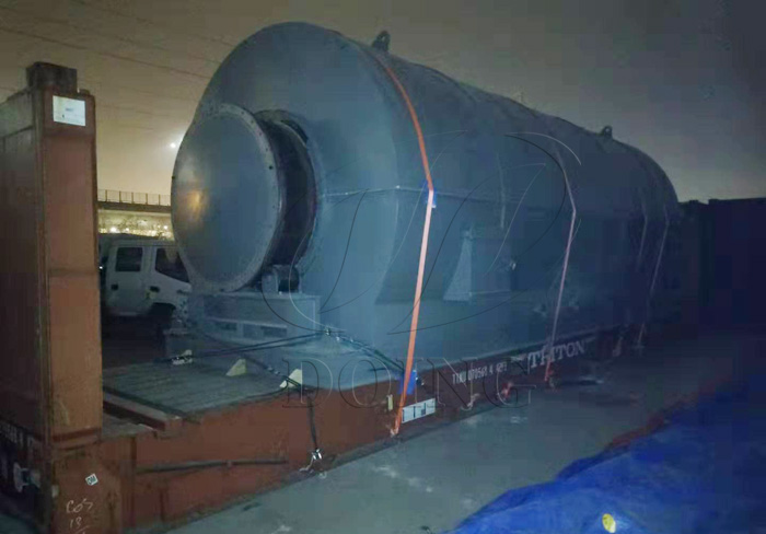 tyre pyrolysis plant