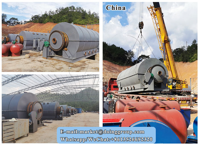 tire pyrolysis plant