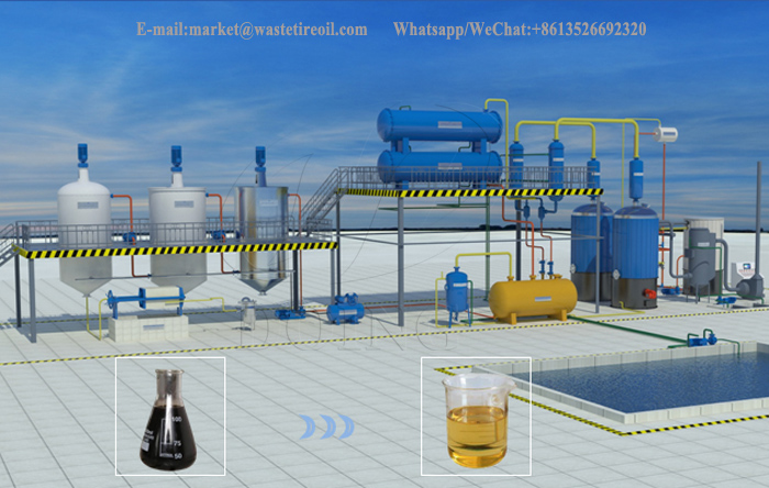 waste oil distillation machine