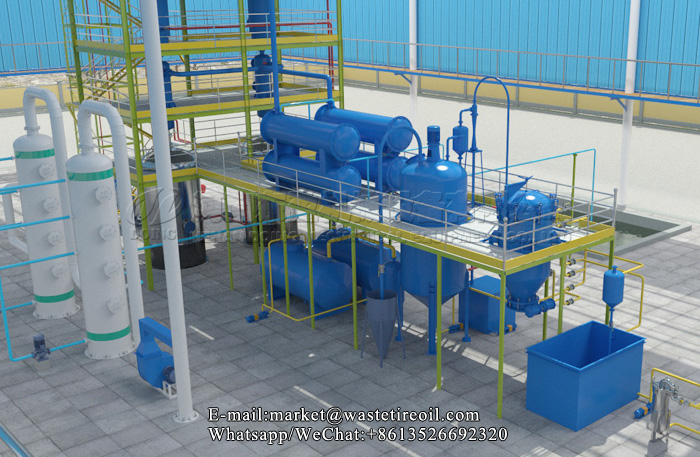 waste oil refining machine