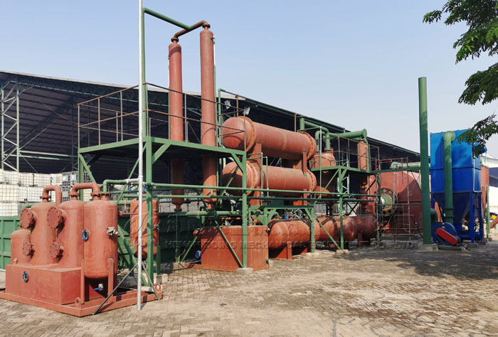 oil sludge pyrolysis plant