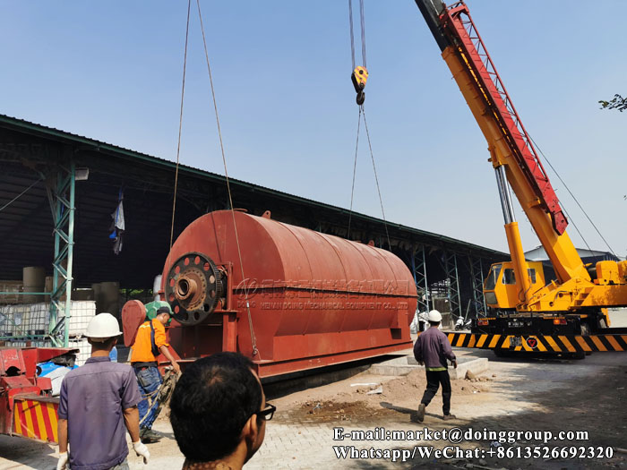 oil sludge pyrolysis plant