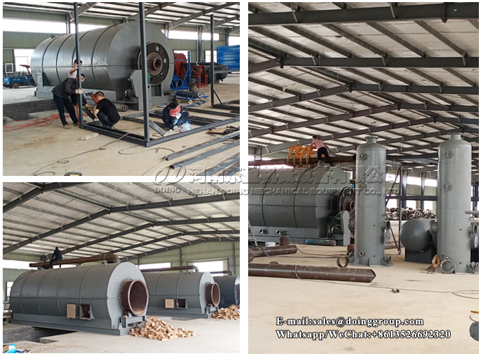 waste tyre pyrolysis plant