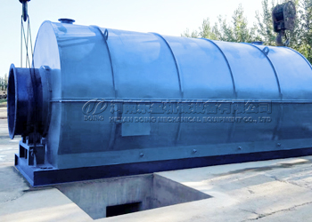 tyre pyrolysis plant