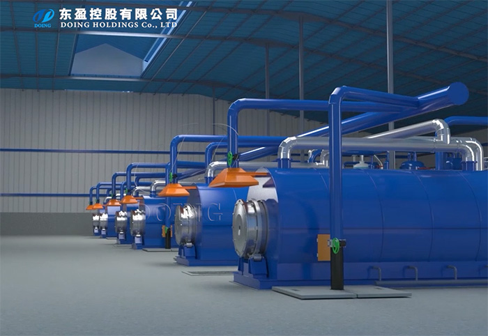 tyre pyrolysis plant